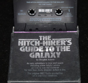 The Hitchhiker's Guide to the Galaxy tape boxed set